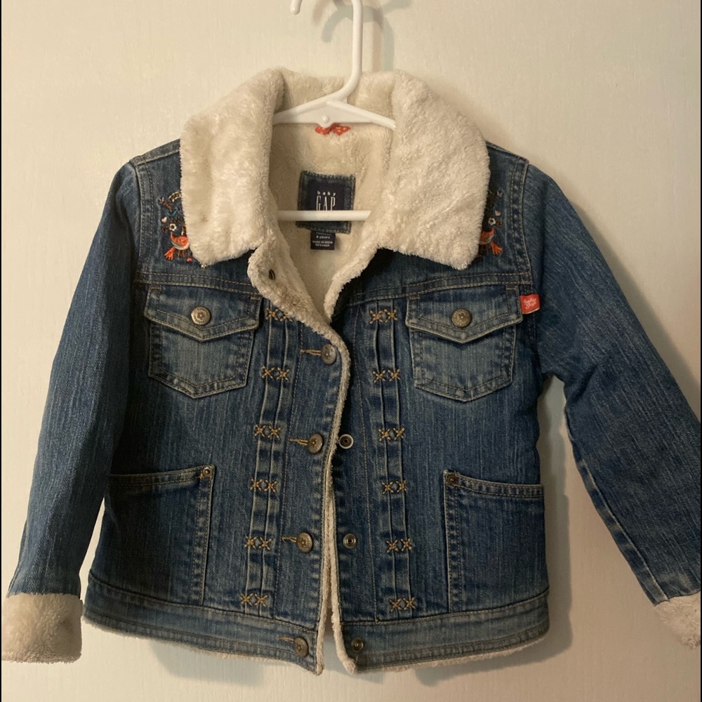 Gap, demin Jean jacket sz 4